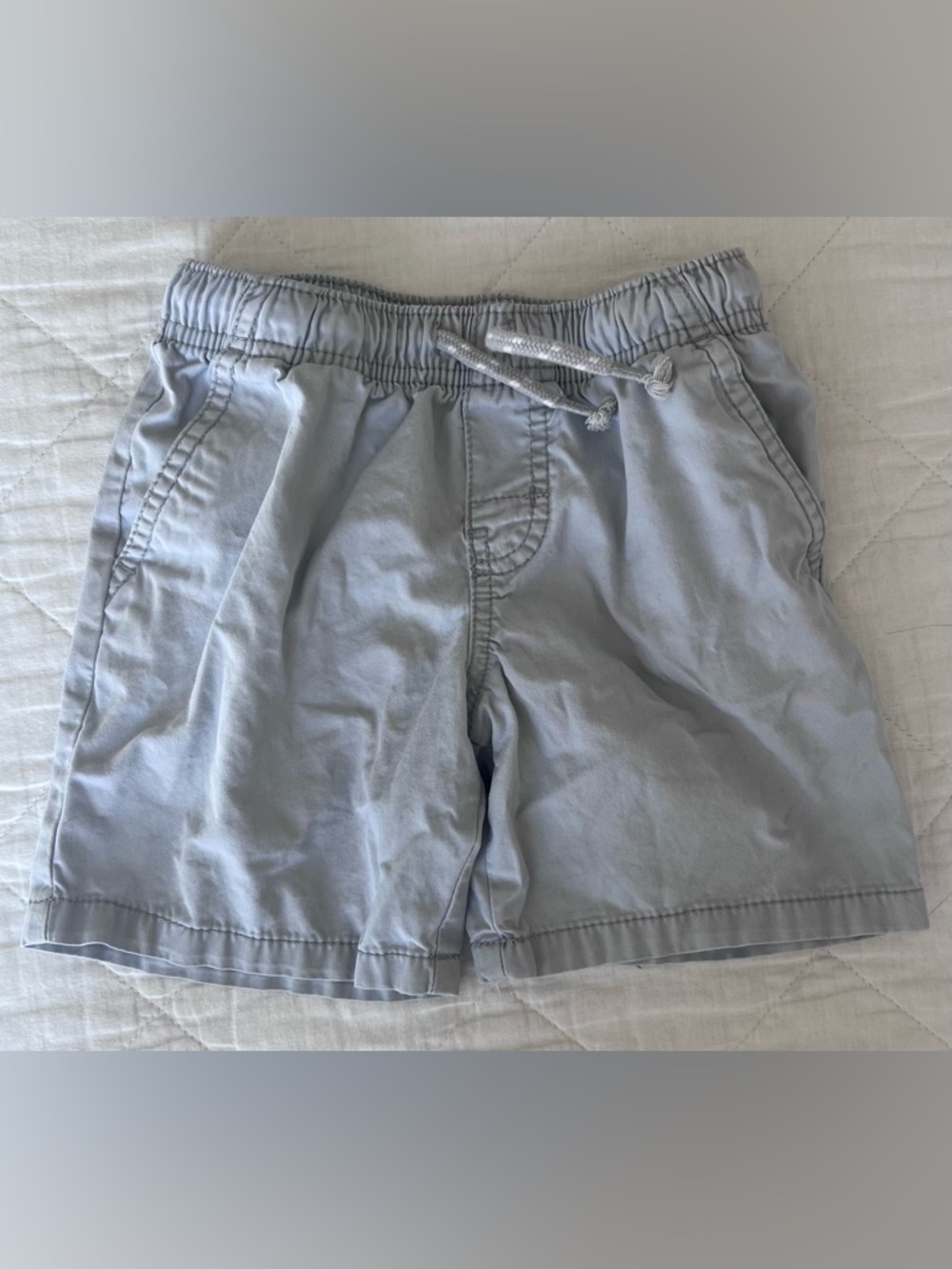 Cat & Jack Grey Boy’s Elastic-Waist Shorts 4T